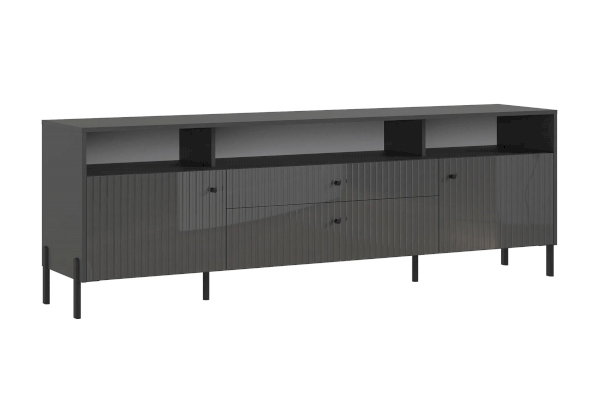 Тумба ТВ Оливия с металлическими опорами (Миф)