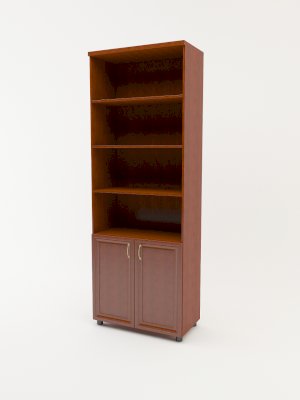 Стеллаж 2-х дверный Премьер (Баронс)