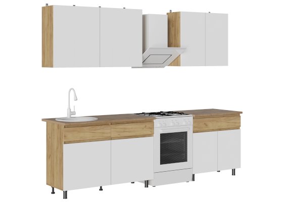 Кухонный гарнитур Квик-Степ 2,0 (Стиль)